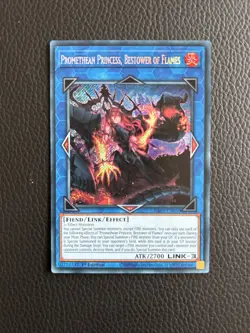 Promethean Princess Bestower of Flames RA03-EN050 SECRET RARE 1st Ed YuGiOh - NM - Image 1