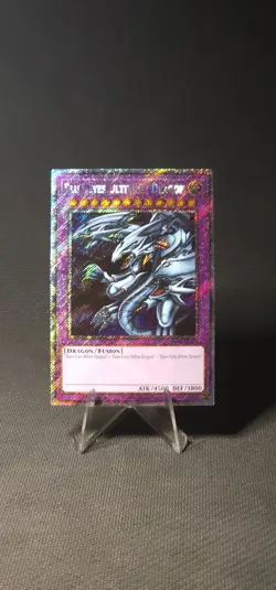 Yu-Gi-Oh Blue-Eyes Ultimate Dragon (Platinum Secret Rare) RA03-EN178 NM - Image 1