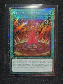 Magical Meltdown (Platinum Secret Rare) RA04-EN280 Quarter Century Stampede 1st - Image 1