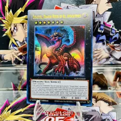 Yugioh Disaster, Dragon Ruler of All Apocalypses ALIN-EN049 Ultra Rare Near Mint - Image 1