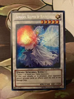 Armades, Keeper of Boundaries - JOTL-EN045 - Secret Rare Unlimited New NM/M - Image 1