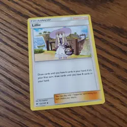 Lillie 122/149 Trainer Sun and Moon Base Set Pokemon TCG Card - Image 1