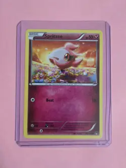 2016 Spritzee 84/122 - XY BREAKpoint - NM Pokemon TCG Card - Fairy - Image 1
