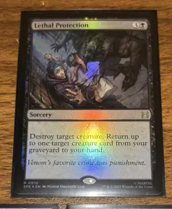 MTG Marvel Spiderman 3 Venom Card Lot Infernal Grasp NF Venom Deadly Devourer NF - Image 5