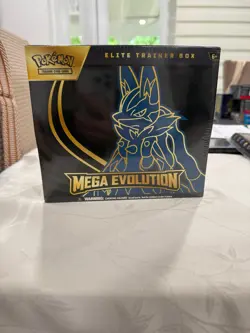 Pokemon Mega Evolution Elite Trainer Box Trading Card Game - Image 1