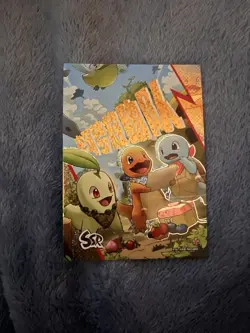 Pokemon Chinese Eif-Baby 3.0 Card: Chikorita, Charmander, and Squirtle - Image 1