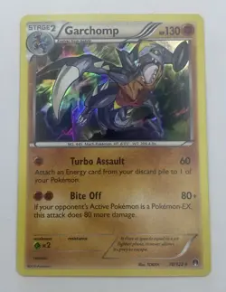 Pokemon Garchomp TCG Holo Rare Card Breakpoint 70/122 NM/M - Image 1