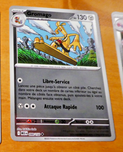 POKEMON MEGA EVOLUTION CARD REVERSE HOLO CARTE 099/132 MEG ME01 FR MINT 2025 - Image 1