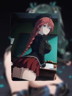 Lilith Asami Trinity Seven Anime Waifu Sexy Goddess Doujin Lewd Hentai Card - Image 1