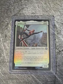 Magic The Gathering Marvel's Spider-Man Foil Trading Card - Image 1