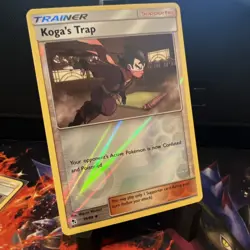 2019 Pokemon TCG Koga's Trap 59 Hidden Fates Uncommon Card - Image 1
