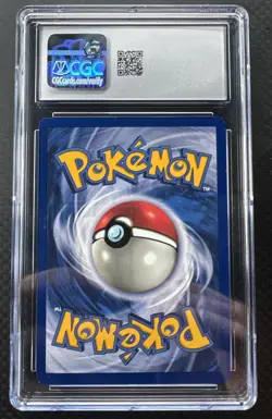 CGC 9 MINT Dragonite 1999 Black Star Promo 5 WB Movie Promo Pokemon Card - Image 3