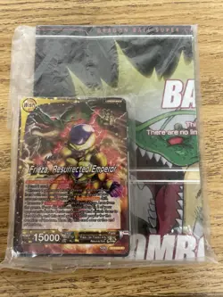 Dragon Ball Z TCG Frieza Resurrected Emperor Card Deck Dragon Ball Z Super Cards - Image 1