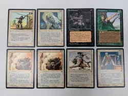 MTG Magic The Gathering Card Lot - 1994 Fallen Empires - 8 Vintage IBFE19E - Image 1