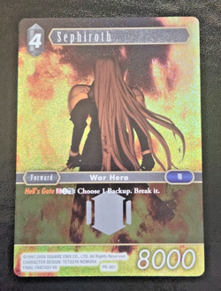 Sephiroth Foil PROMO 2016 FFTCG (#PR-001 Final Fantasy Trading Card Game TCG NM) - Image 2