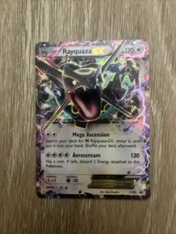 Rayquaza EX XY69 Shiny Holo Promo Card - Image 1
