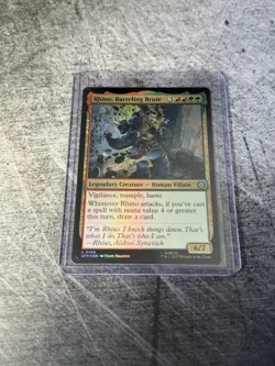 Magic The Gathering Marvel's Spider-Man Foil Card - Image 1