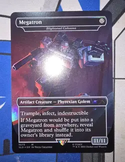 MTG - SLD - Megatron - Blightsteel Colossus #1079 - Near Mint Foil - Image 1