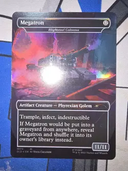 MTG - SLD - Megatron - Blightsteel Colossus #1079 - Near Mint Foil - Image 2