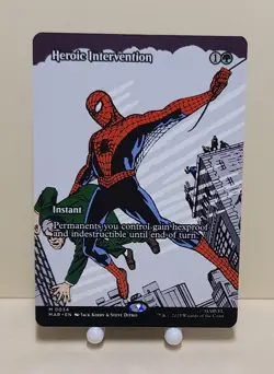 MTG Spider-Man - Heroic Intervention - (Borderless) non-foil M 0034 - Image 1