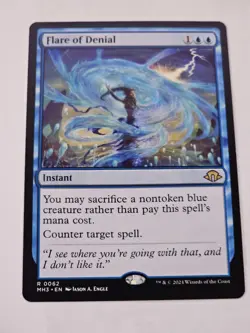 MTG - Flare of Denial - Wilds of Eldraine - Image 1