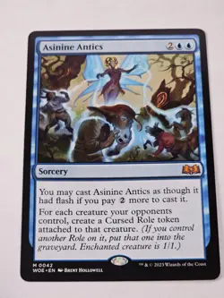 MTG - Asinine Antics - Wilds of Eldraine - Image 1