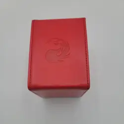 Ultra PRO MTG Red Mana Symbol Deck Box 100+ Cards Leatherette Magnetic Lid - Image 3