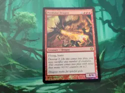 MTG Shards of Alara - Predator Dragon (Foil) - Rare - LP - Image 1