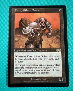 Karn, Silver Golem - Urza's Saga - MTG - Magic the Gathering - Image 1