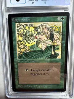 MTG Beta Regeneration CGC 8 NM/Mint (9 corners) 1993 - Image 3