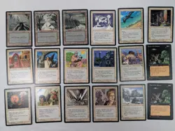 MTG Magic Lot 18 Vintage 1995 Black Border Cards - Ice Age IC2B475 - Image 1