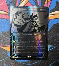 Jace, the Perfected Mind NM Oil Slick Raised Foil MTG Phyrexia: All Will Be One - Image 1