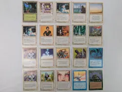 MTG Magic Card Lot: 20 Vintage 1995 White Border Cards - SKU IC5GB22 - Image 2