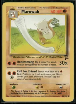 Pokemon Jungle #39/64 Marowak Uncommon - Image 1