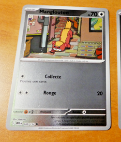 POKEMON MEGA EVOLUTION CARD REVERSE HOLO CARTE 109/132 MEG ME01 FR MINT 2025 - Image 1