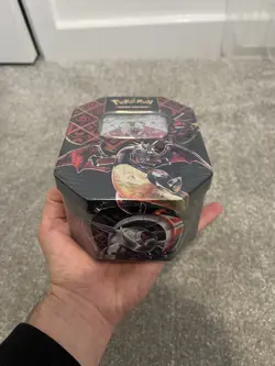 Pokemon Paldean Fates Charizard Tin - Brand New & Sealed - Scarlet & Violet - Image 3