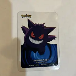 Gengar 94 Pokemon Lamincards Edibas 2005 - Image 1