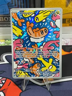Pokemon 2024 Tatsugiri 186/167 Sv06: Twilight Masquerade Holo - Image 1