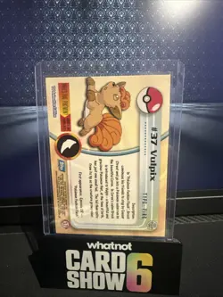 Topps Pokemon 37 Vulpix Blue Label NM - Image 2