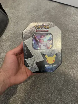 Pokemon TCG 25th Anniversary Celebrations Tin Dark Sylveon V NEW Factory Sealed - Image 1