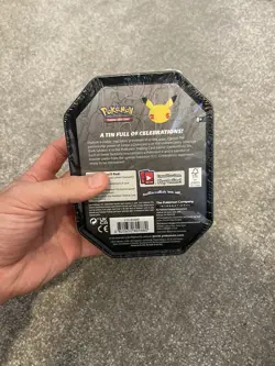 Pokemon TCG 25th Anniversary Celebrations Tin Dark Sylveon V NEW Factory Sealed - Image 2