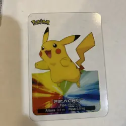 Pikachu Vintage Pokemon Lamincards Edibas 2006 Set Of 3 - Image 3