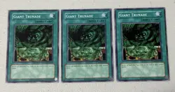 Yugioh TCG Retro Pack 2024 Giant Trunade x3 - Image 1