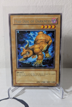 Mad Dog of Darkness IOC-057 YuGiOh! TCG Secret Rare Unlimited Edition - NM - Image 1