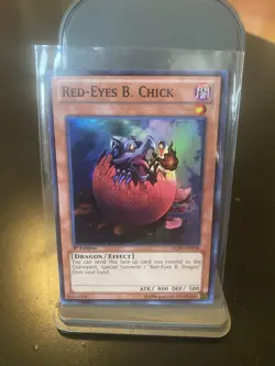 Yugioh Red-Eyes B. Chick LCJW-EN038 1st Super (NM) - Image 1