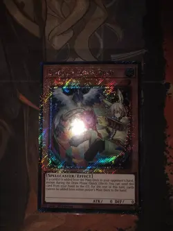 RA02-EN006 Droll & Lock Bird Alt Art : Platinum Secret Rare 1st Edition YuGiOh - Image 1