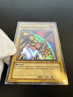 Linker Arm der Verbotenen LOB-G100 Holo Ultra Rare YuGiOh 1996 Near Mint Deutsch - Image 3