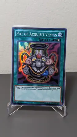 Pot of Acquisitiveness INOV-EN065 YuGiOh! TCG Super Rare 1st Edition - NM - Image 1
