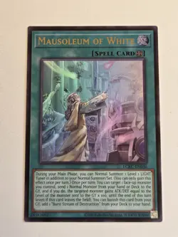 Mausoleum of White LCKC-EN036 Ultra Rare Yugioh Legendary Collection Kaiba Mint - Image 1