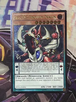 Odd-Eyes Pendulum Dragon UTR DUEA-EN004 Duelist Alliance Ultimate Rare Yugioh - Image 1